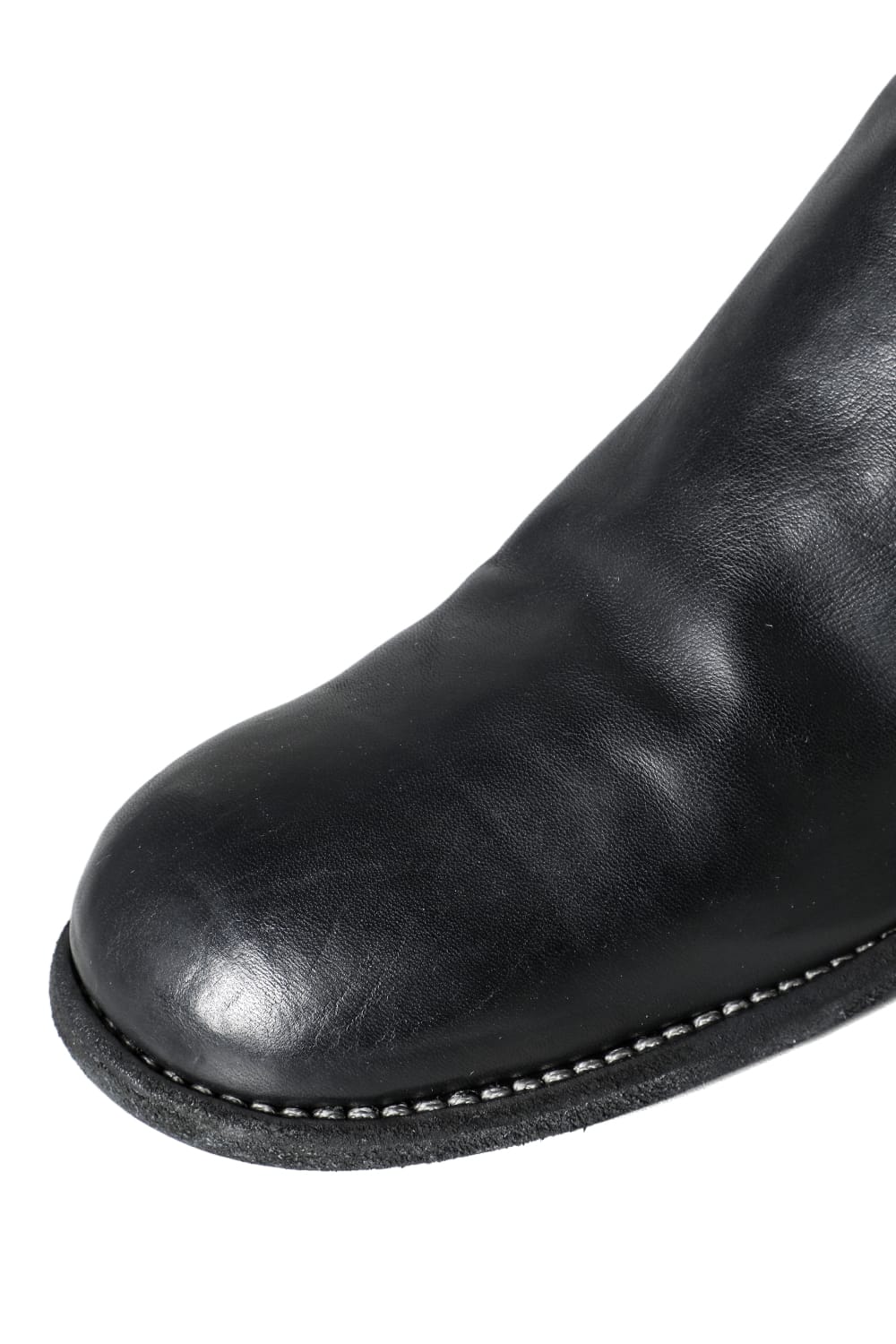 Back Zip Mid Boots - Horse Full Grain Leather - 988X