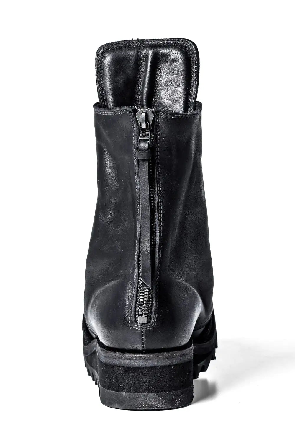 ホースレザーシャークソールレースアップブーツ