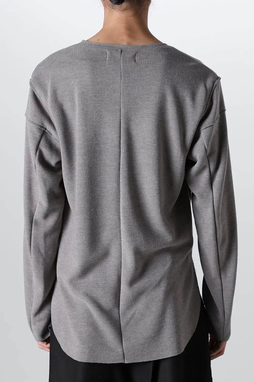 Separated Knit (Vest & 2 Shoulder L/S) L.Gray