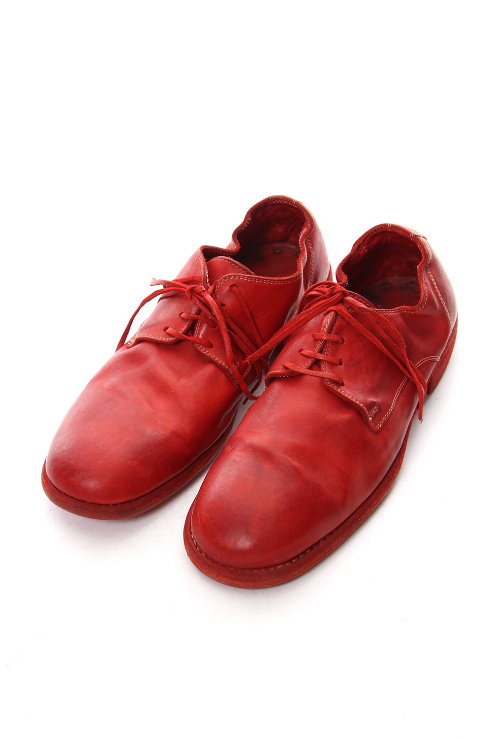 Classic Derby Shoes Laced Up Single Sole - 992 Horse Full Grain Leather