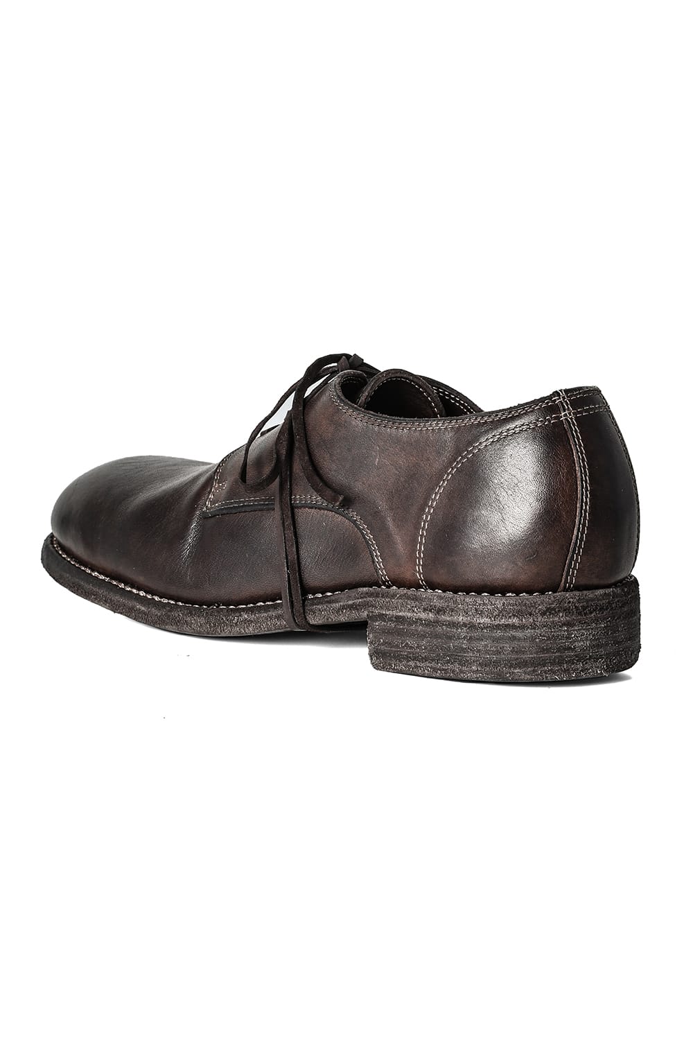 Classic Derby Shoes Laced Up Single Sole - Horse Full Grain - 992X CV60T