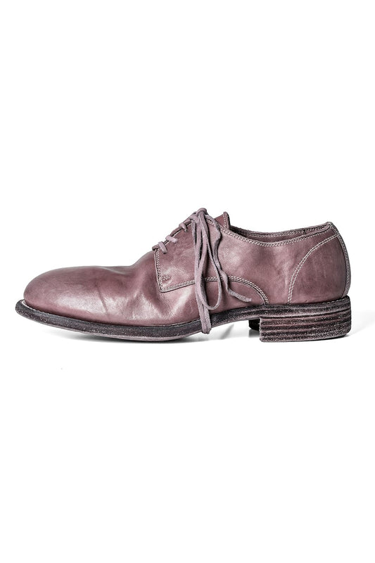 Classic Derby Shoes Laced Up Single Sole - Horse Full Grain - 992X