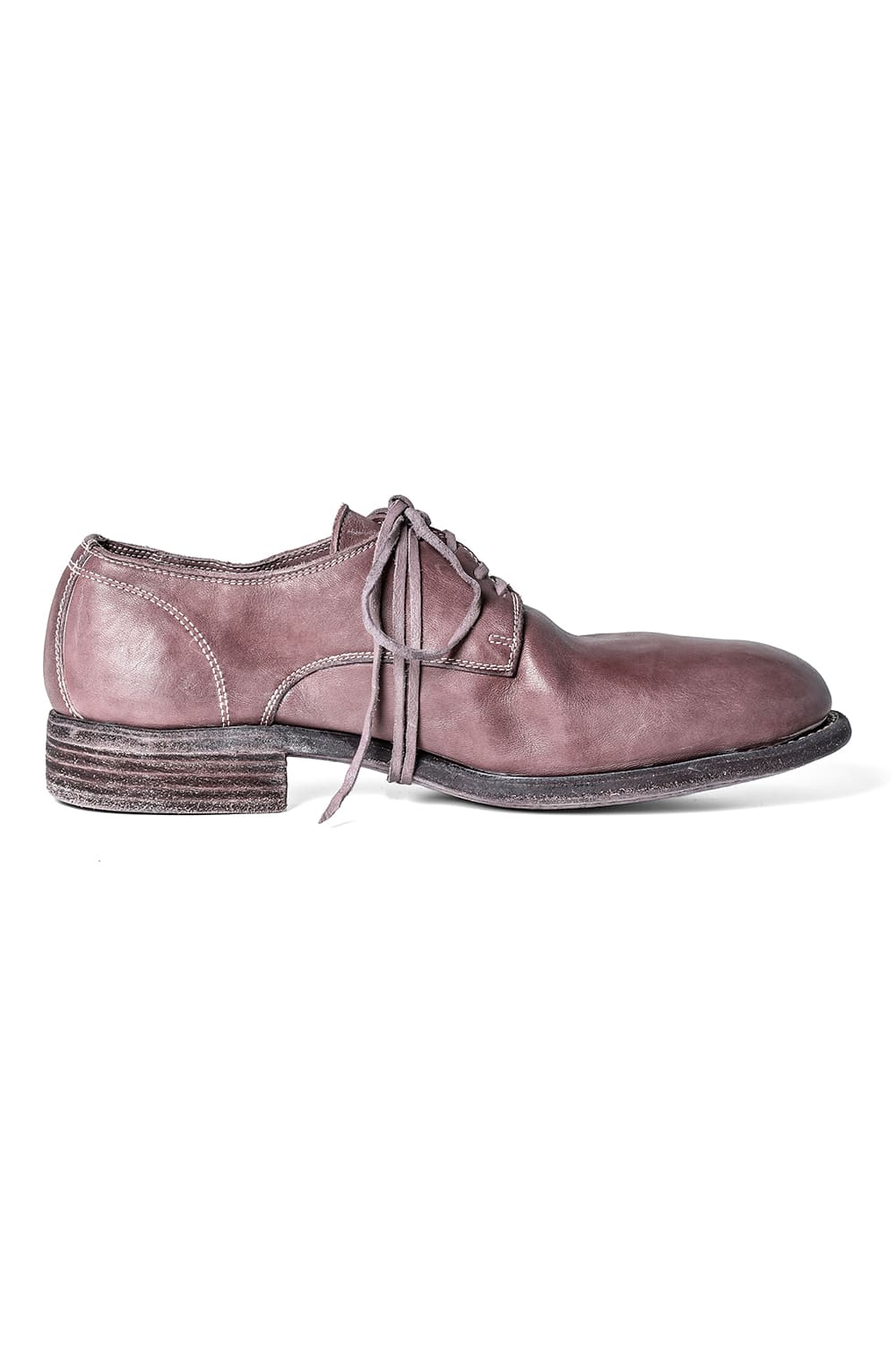 Classic Derby Shoes Laced Up Single Sole - Horse Full Grain - 992X