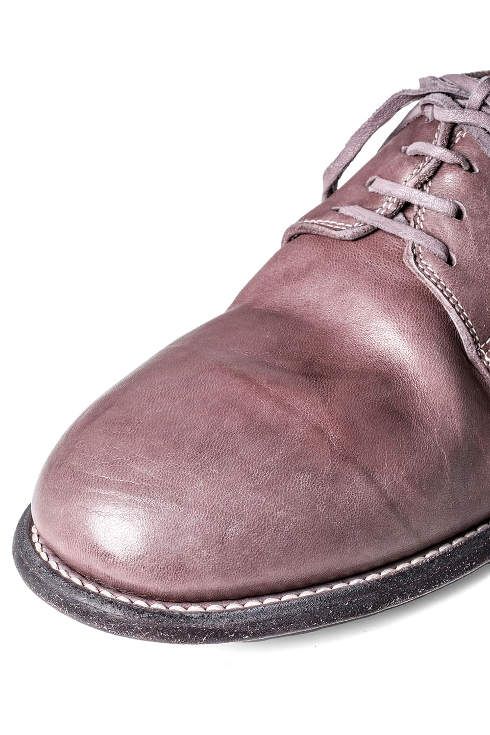 Classic Derby Shoes Laced Up Single Sole - Horse Full Grain - 992X