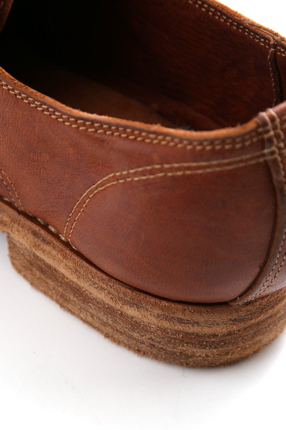 Classic Derby Shoes Laced Up Single Sole - Donkey Full Grain - 992X