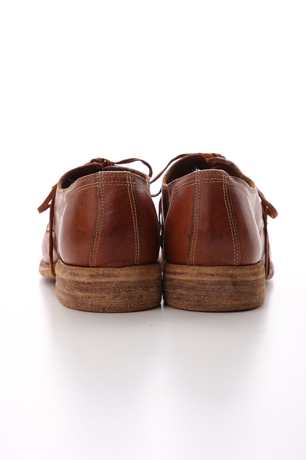 Classic Derby Shoes Laced Up Single Sole - Donkey Full Grain - 992X