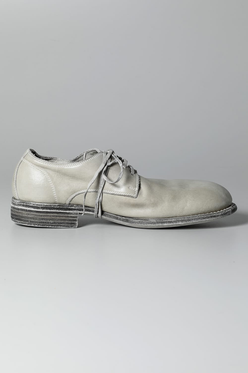 Classic Derby Shoes Laced Up Single Sole - Horse Full Grain - 992X