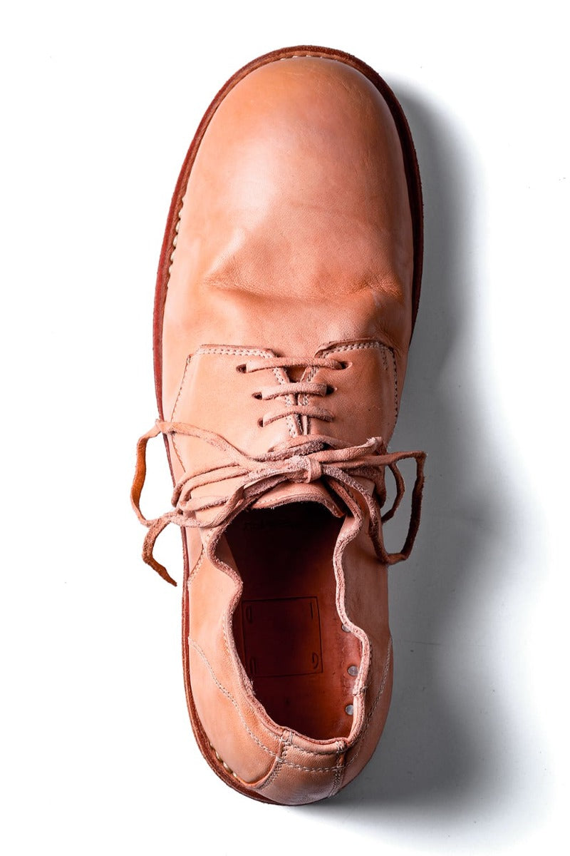 Classic Derby Shoes Laced Up Single Sole - Horse Full Grain - 992X  CO97T