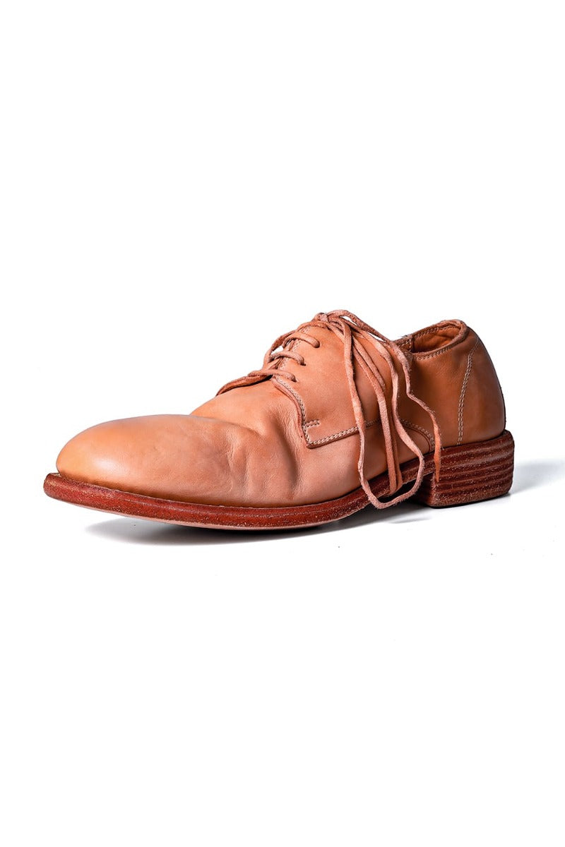 Classic Derby Shoes Laced Up Single Sole - Horse Full Grain - 992X  CO97T