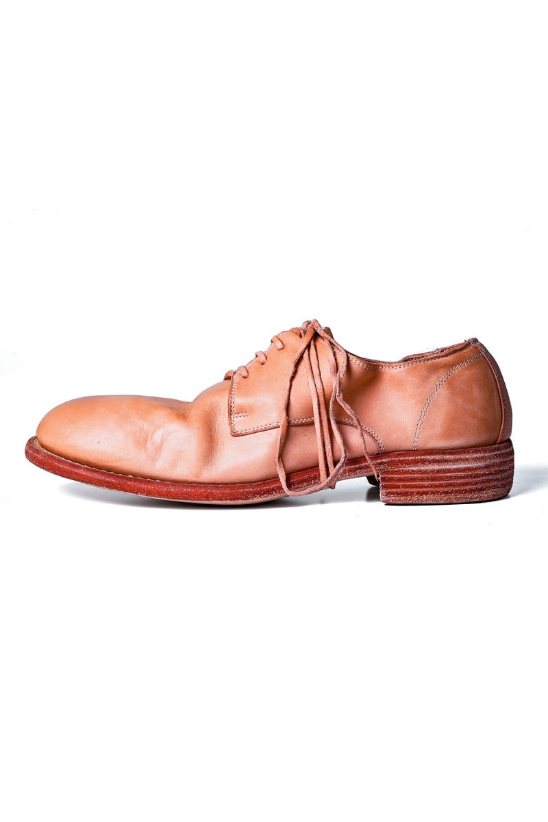 Classic Derby Shoes Laced Up Single Sole - Horse Full Grain - 992X  CO97T