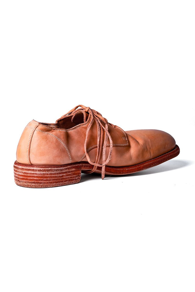 Classic Derby Shoes Laced Up Single Sole - Horse Full Grain - 992X  CO97T