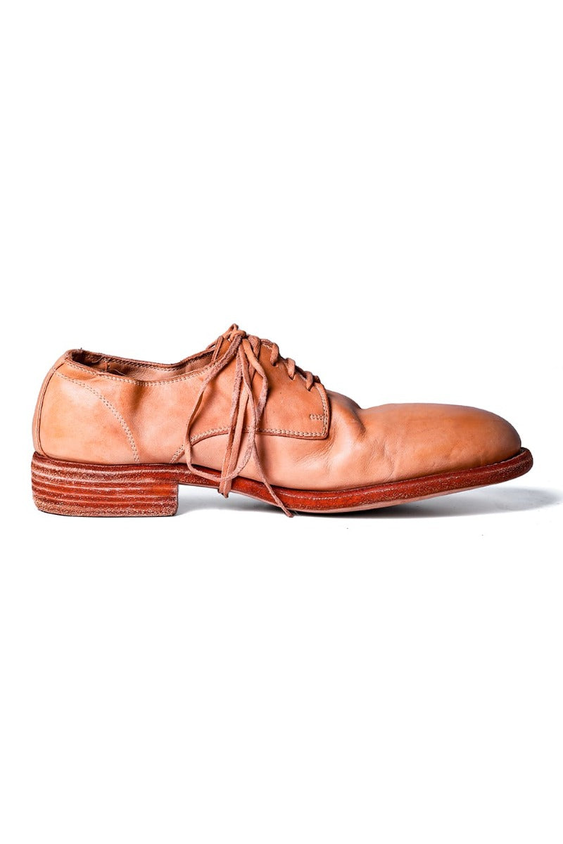 Classic Derby Shoes Laced Up Single Sole - Horse Full Grain - 992X  CO97T