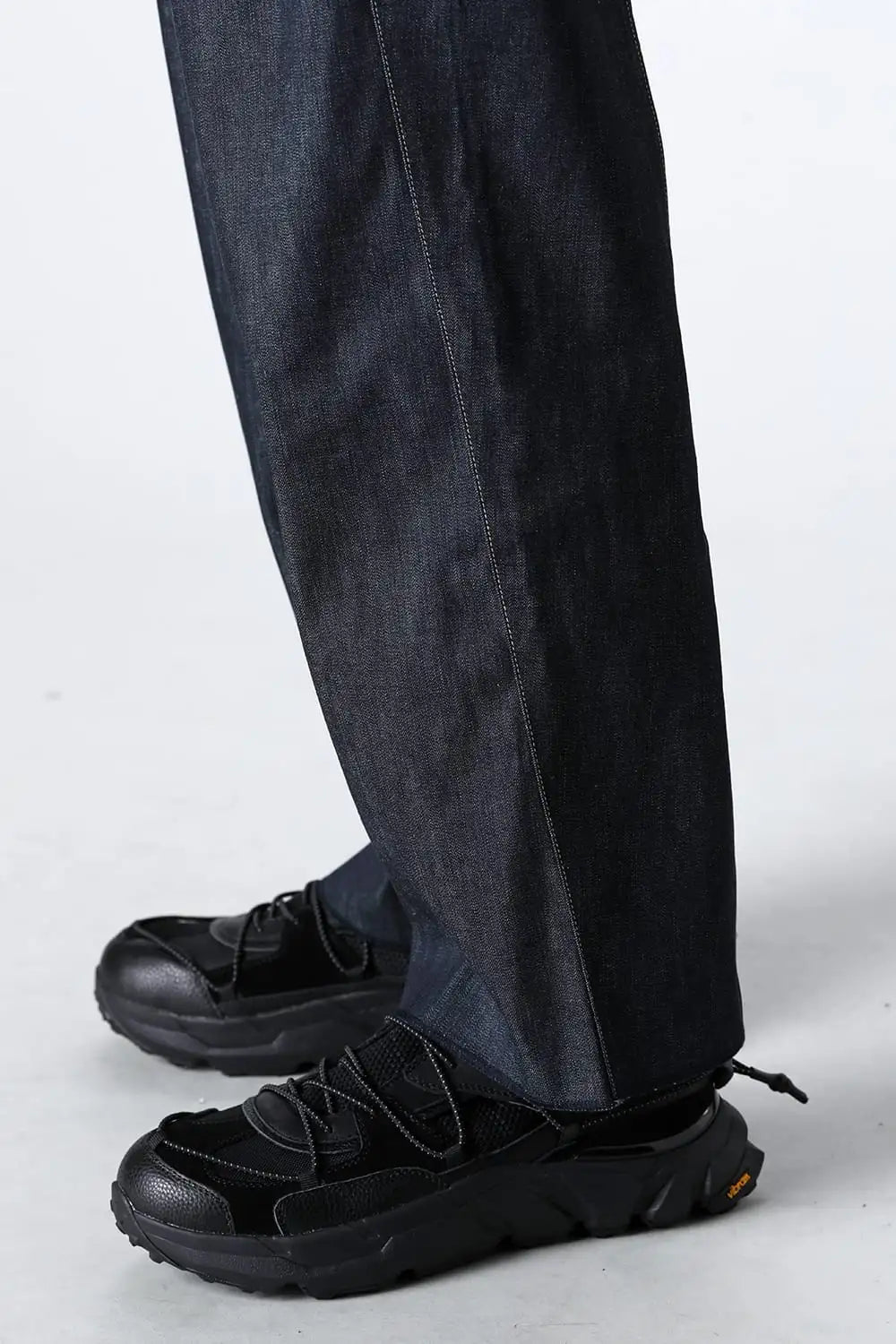 Denim Wide Pants  Indigo