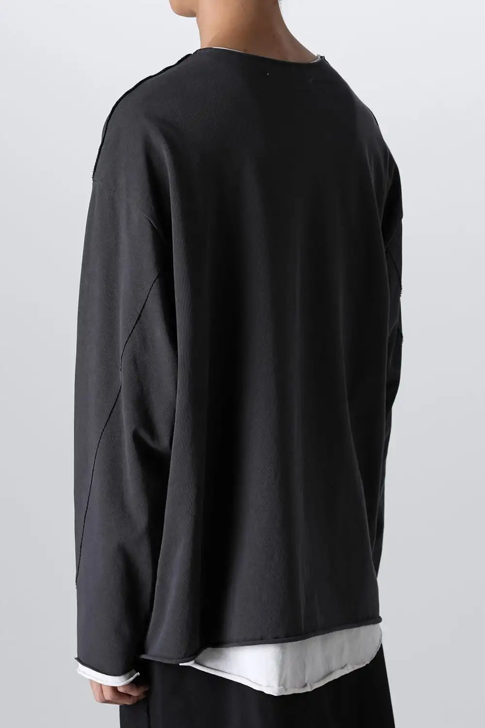 Layered Cutsew Deluxe Over D.Gray / L.Gray