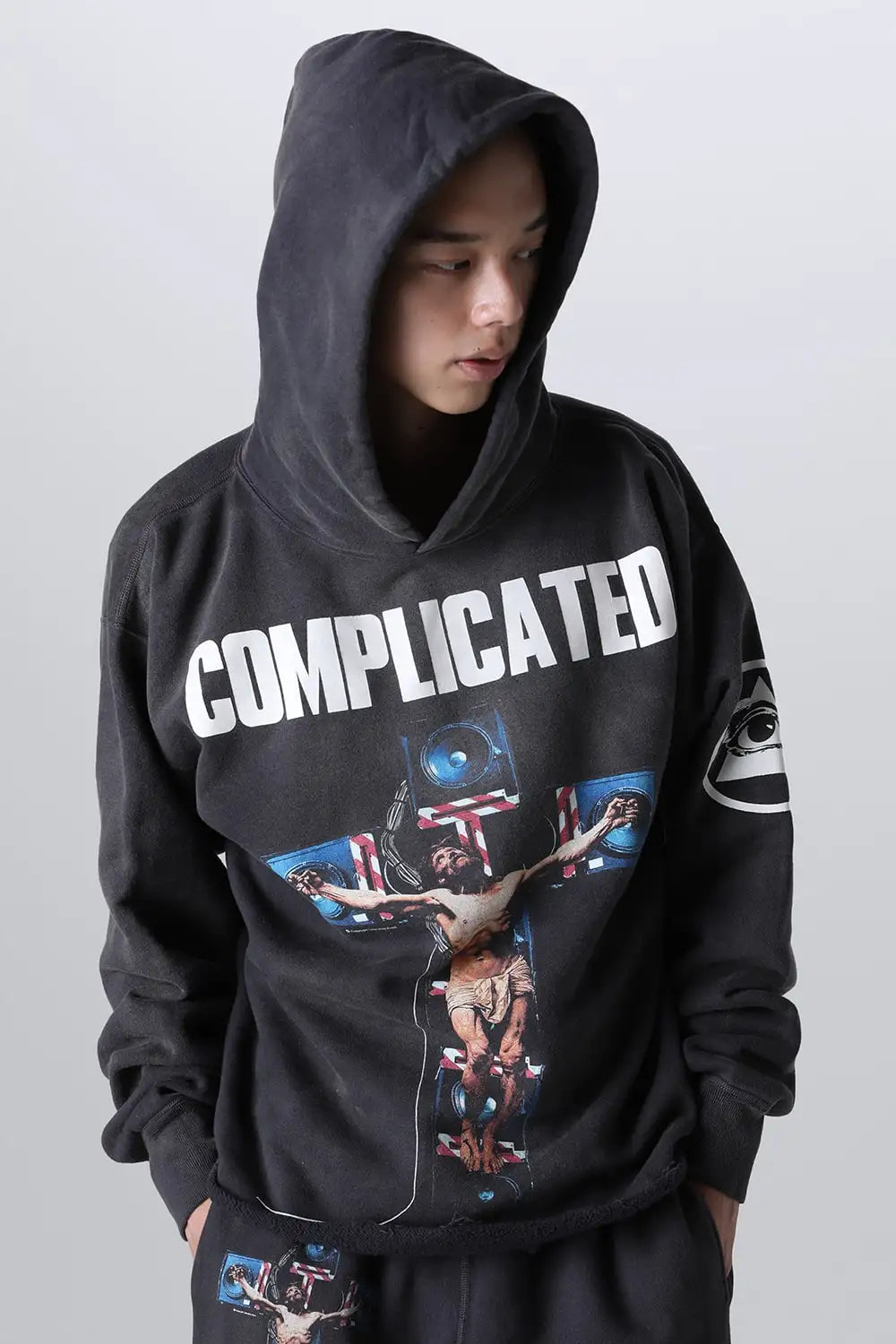 KOSUKE KAWAMURA × SAINT Mxxxxxx COMPLICATED Hoodie