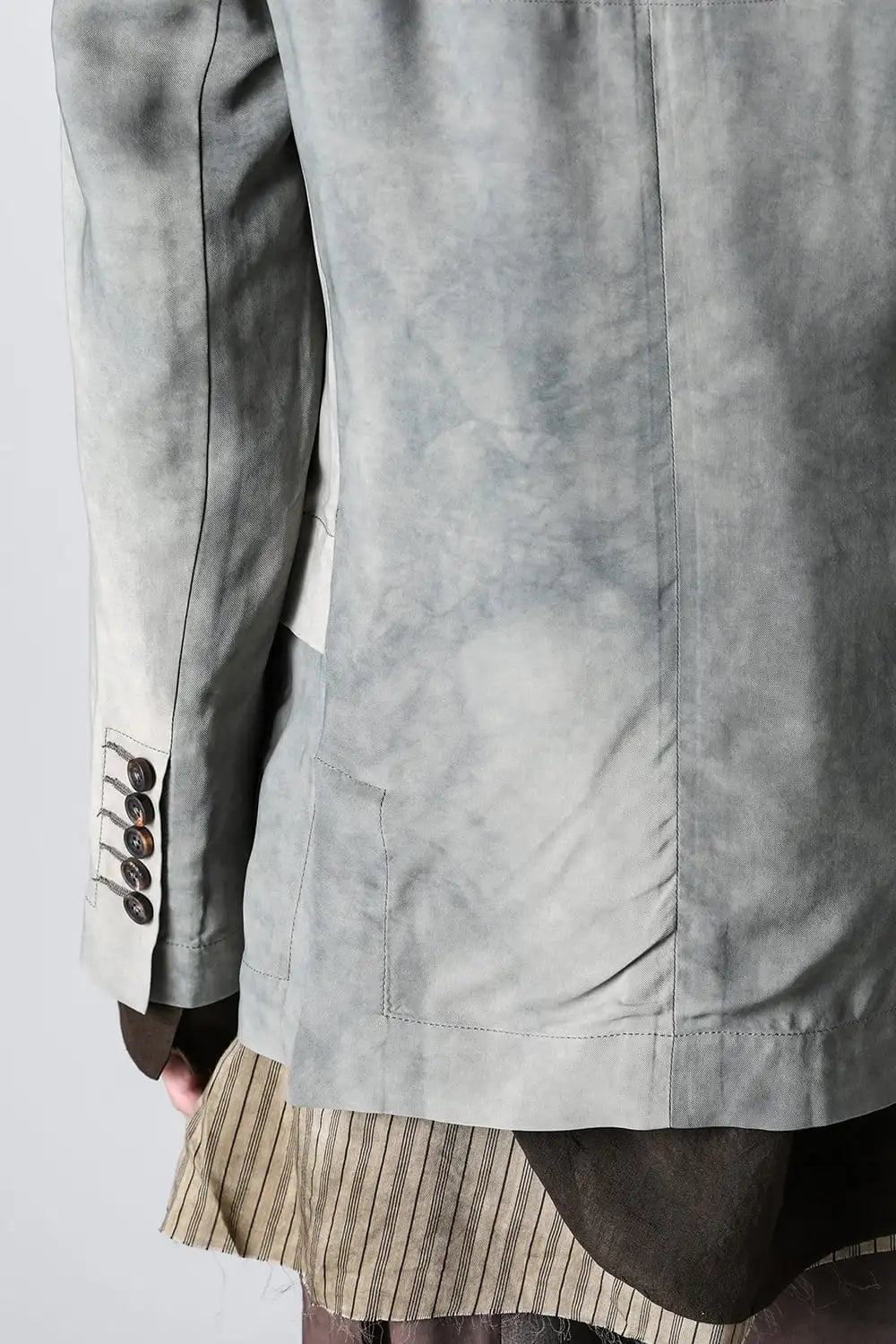 ルーズフィット 2ボタン ブレザー