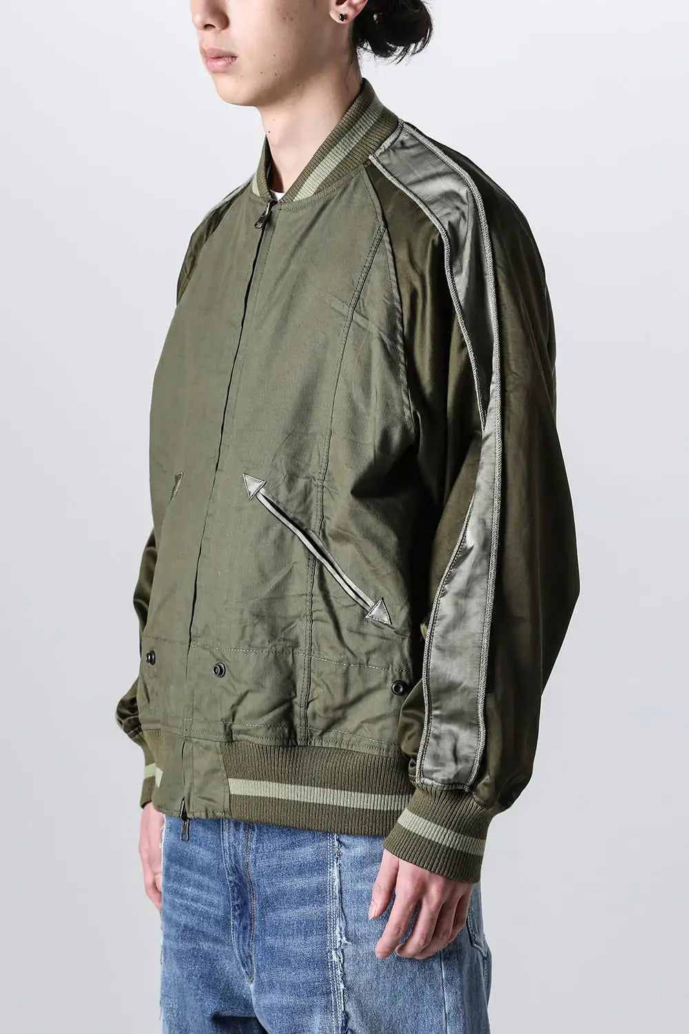 Nothing Reversible Souvenir Jacket Khaki/Black
