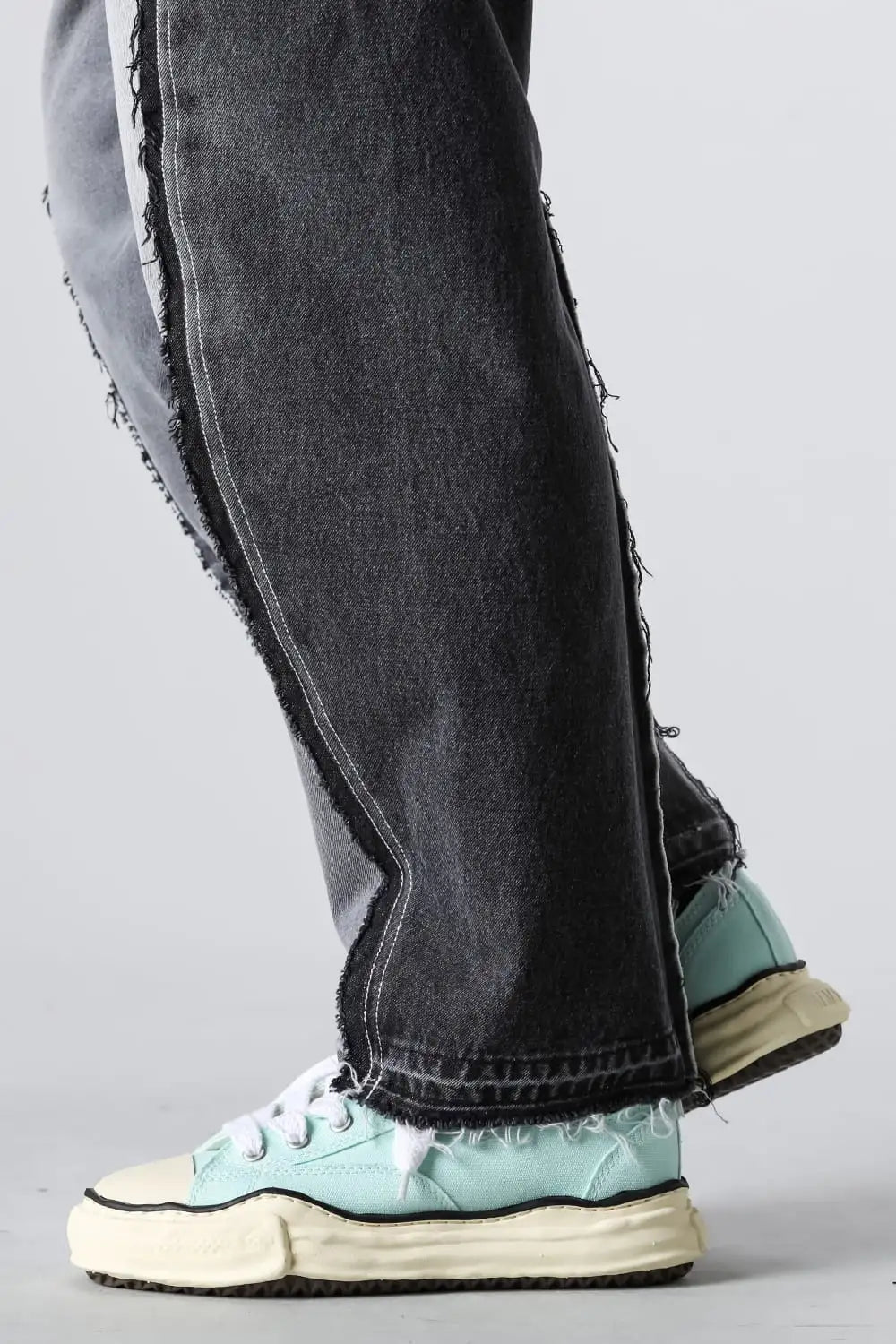 PETERSON original vintage color sole canvas Low-Top sneaker Lt.Blue