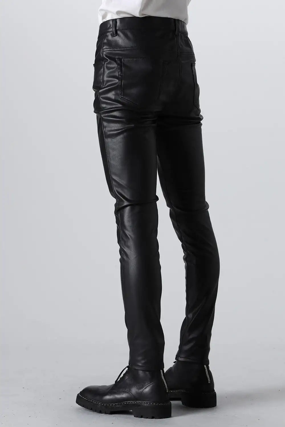 Washable Vegan Leather Leggings Pants