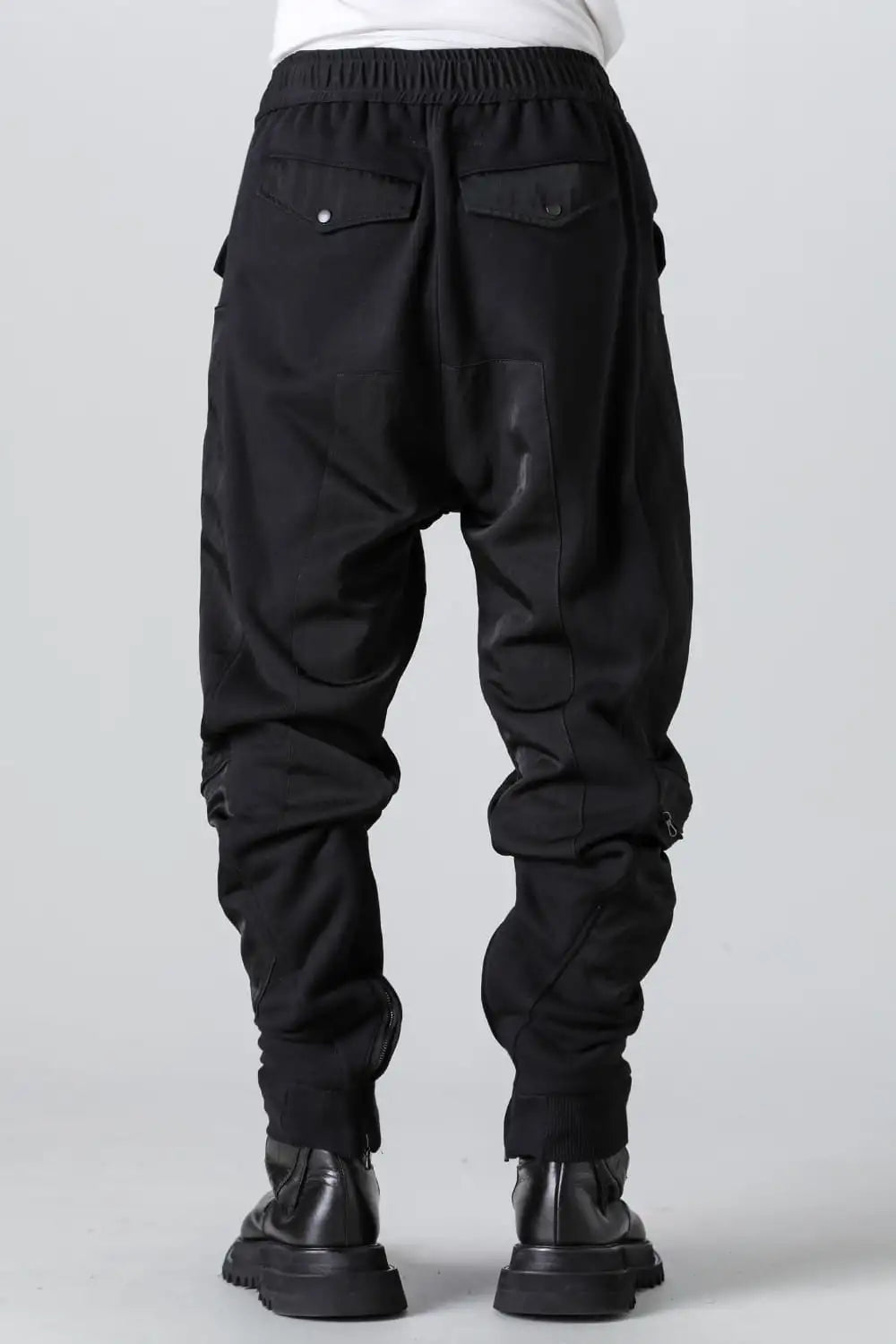 Cotton Sweat Long Zip Pants