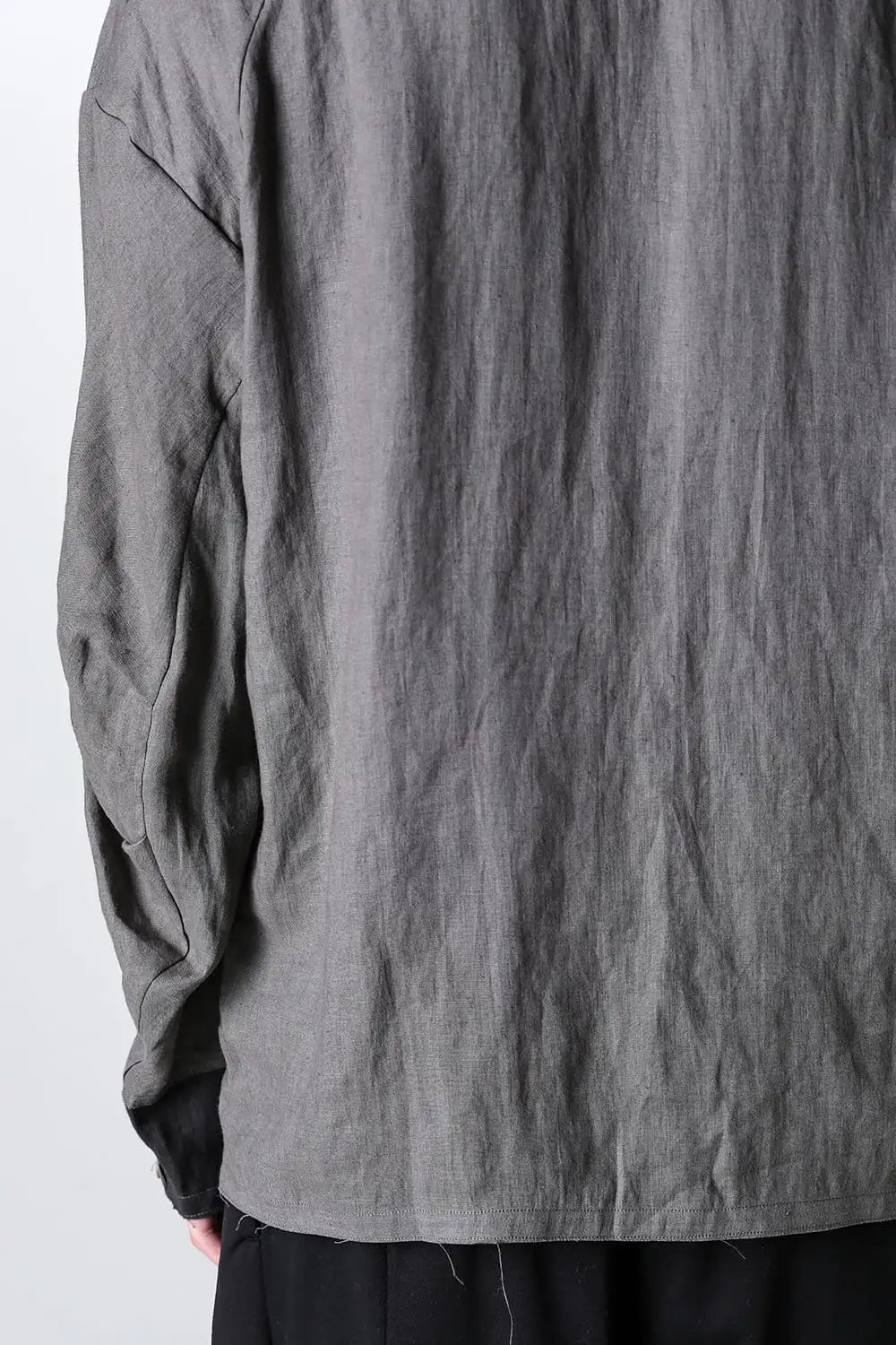 シャツ ルーズフィット ヘンプ Slate Gray