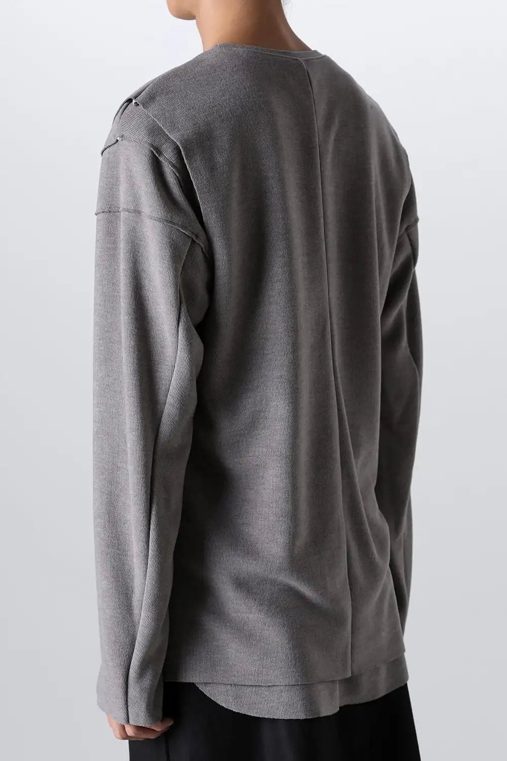 Separated Knit (Vest & 2 Shoulder L/S) L.Gray