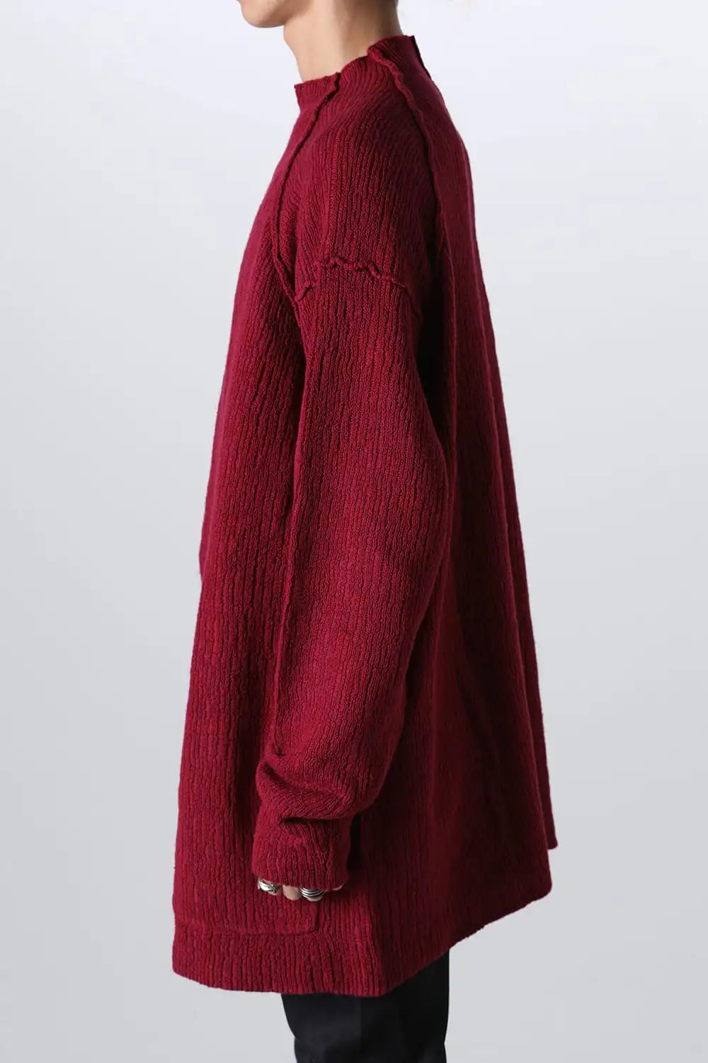 Cotton/Cashmere Sweater Crimson