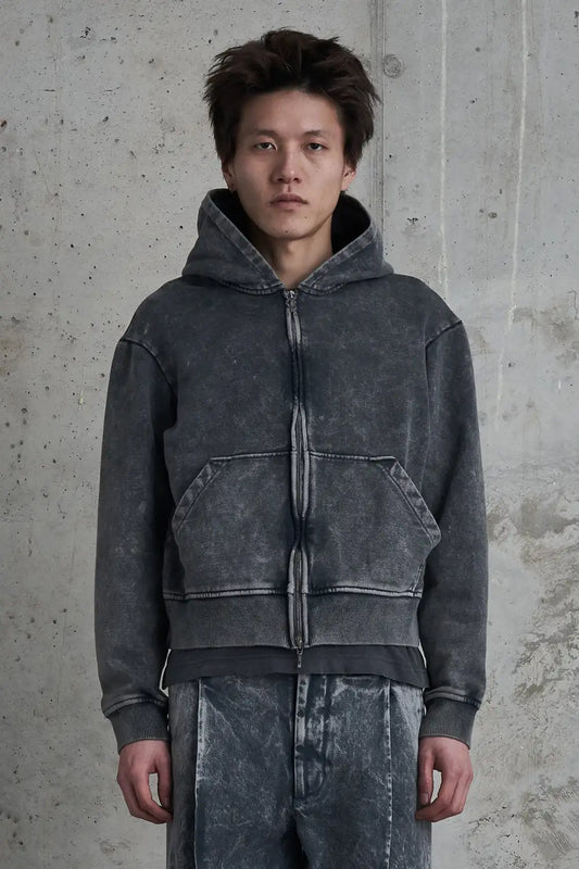 Shabby Full Zipped Hoodie