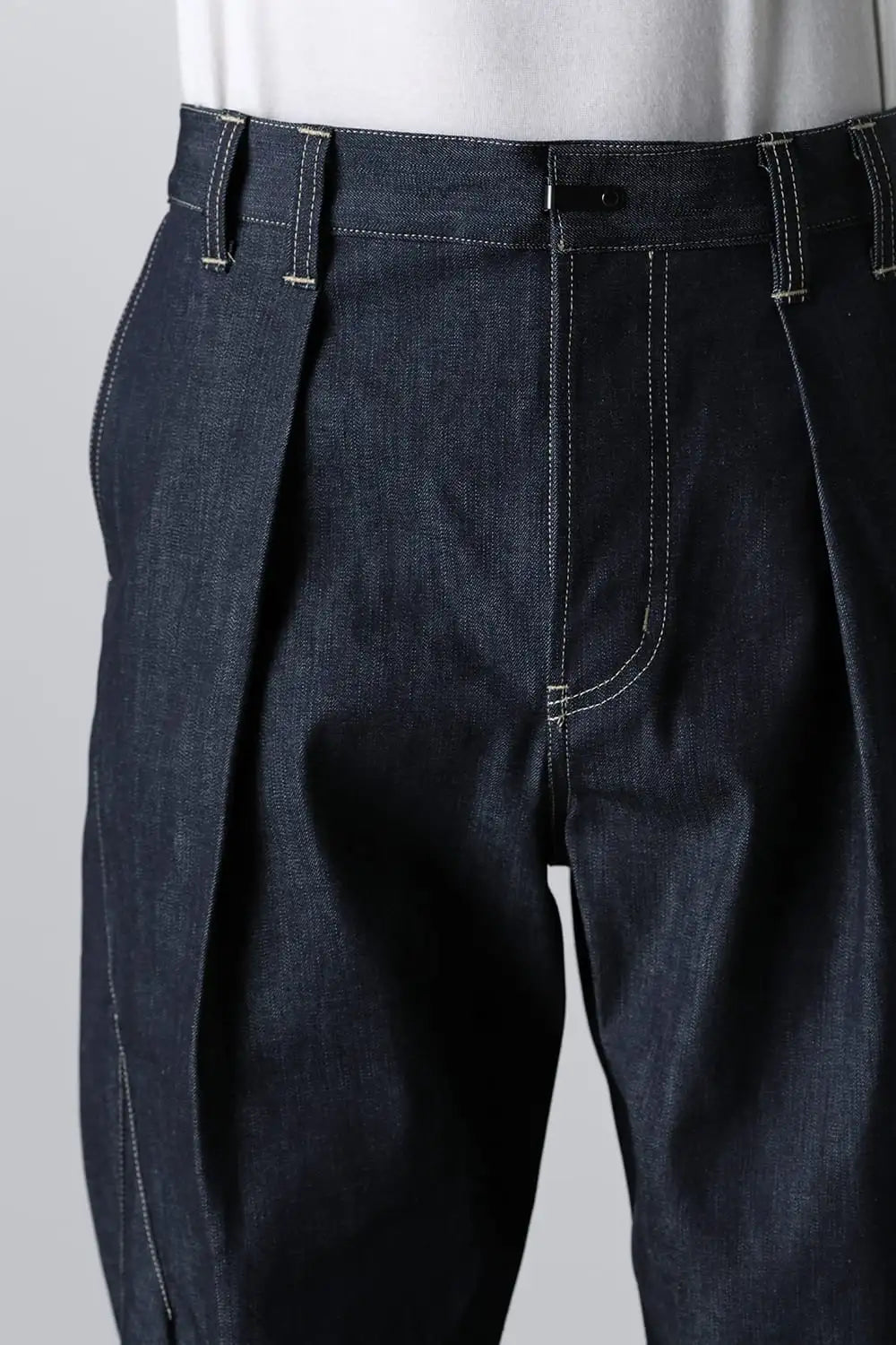Denim Wide Pants  Indigo