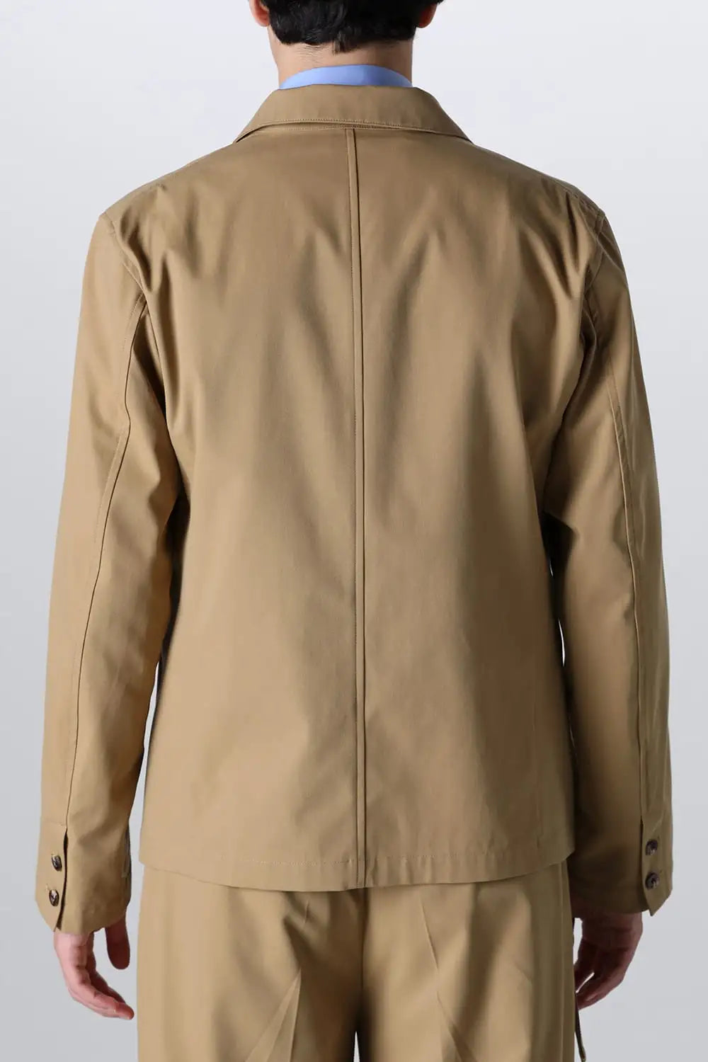 Slash Pocket Jacket Camel