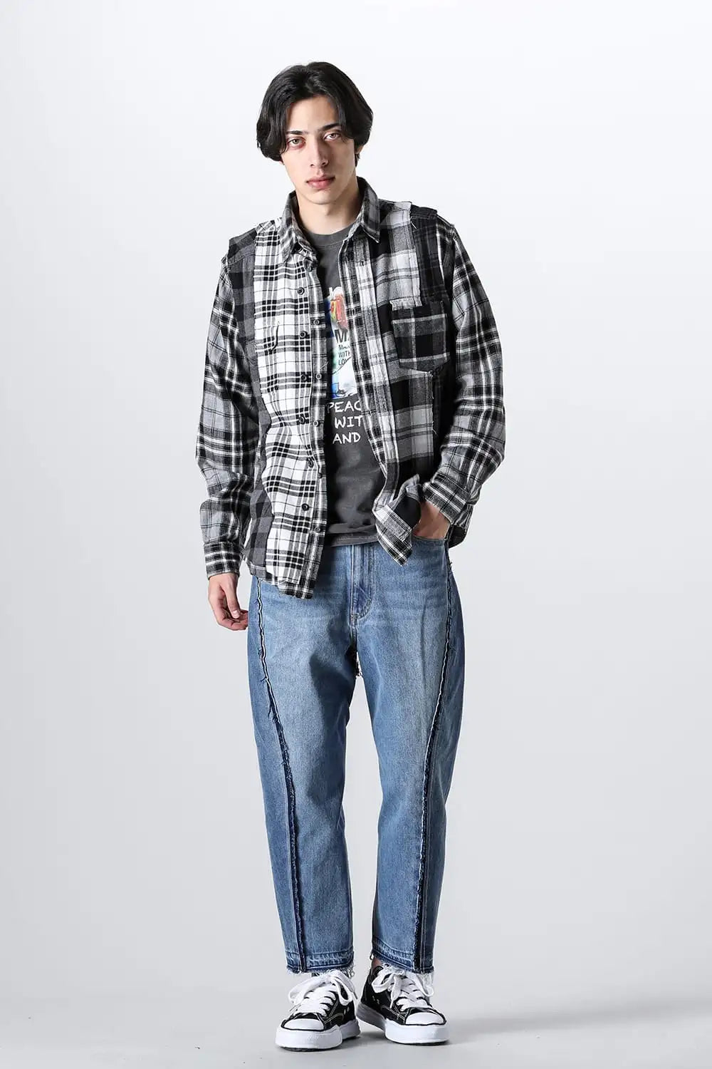 リメイクシャツ ブラック