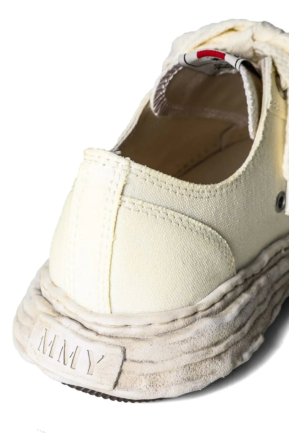 PETERSON 23 canvas garment dye Low-Top sneakers White