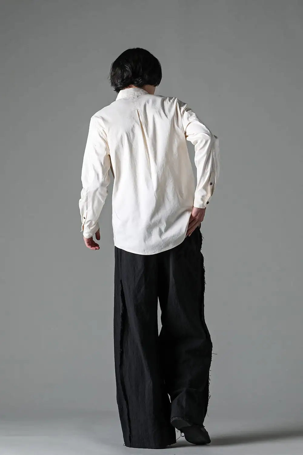 24SS-S1-SC : Yokeless Shirt Silk Cotton