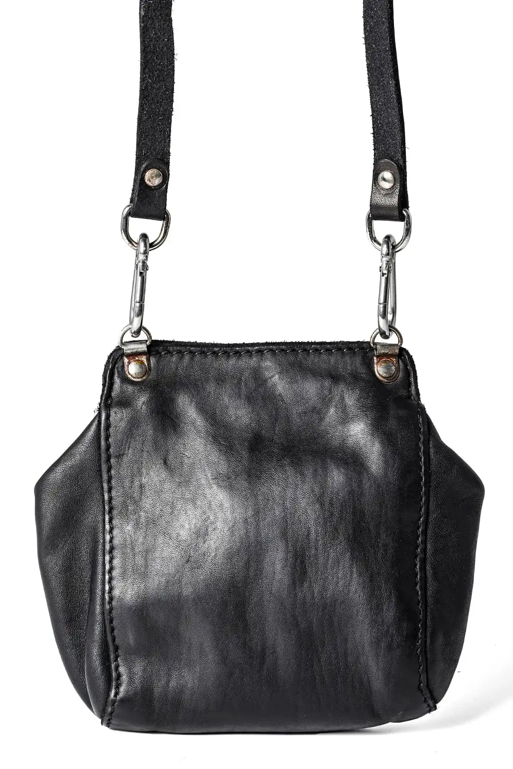 Mini Shoulder Bag Soft Horse Full Grain - RT02 Black