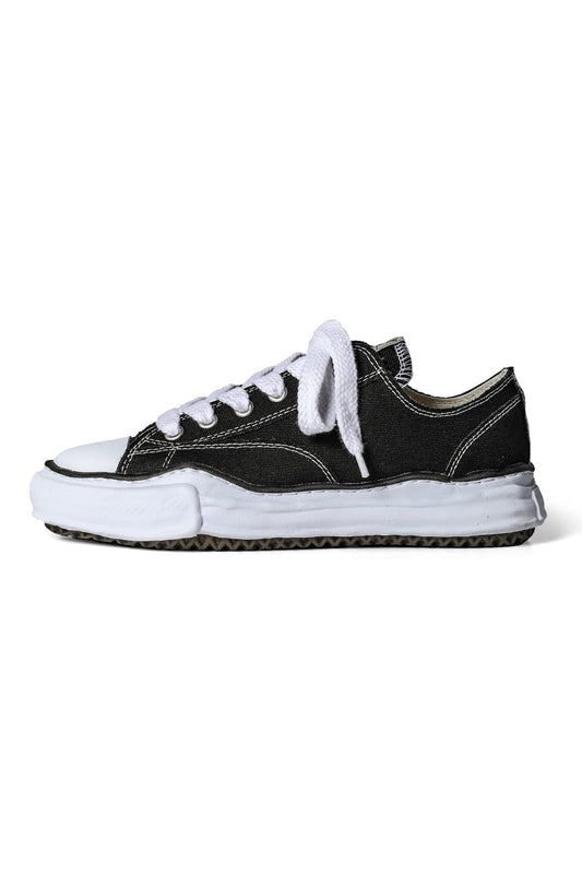 PETERSON Canvas Low Cut Sneaker Black