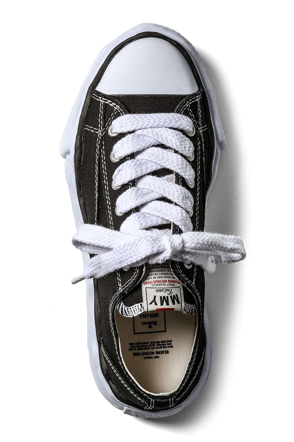 PETERSON Canvas Low Cut Sneaker Black