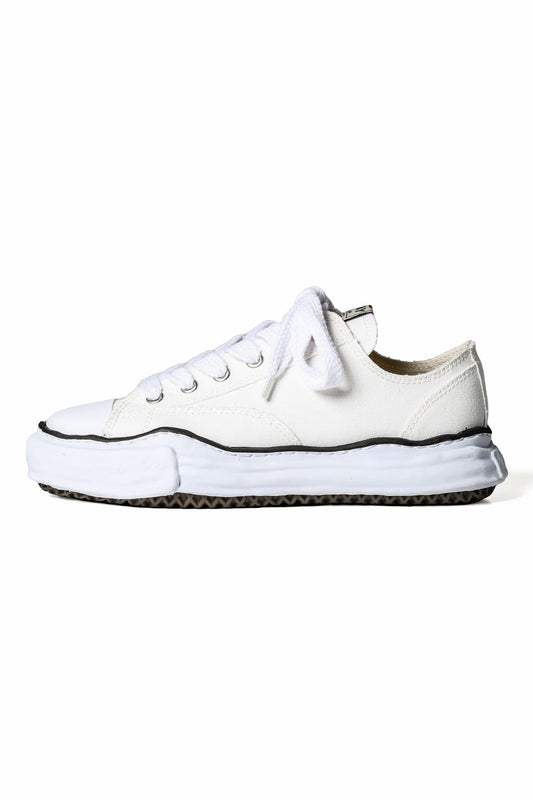 PETERSON Canvas Low Cut Sneaker White