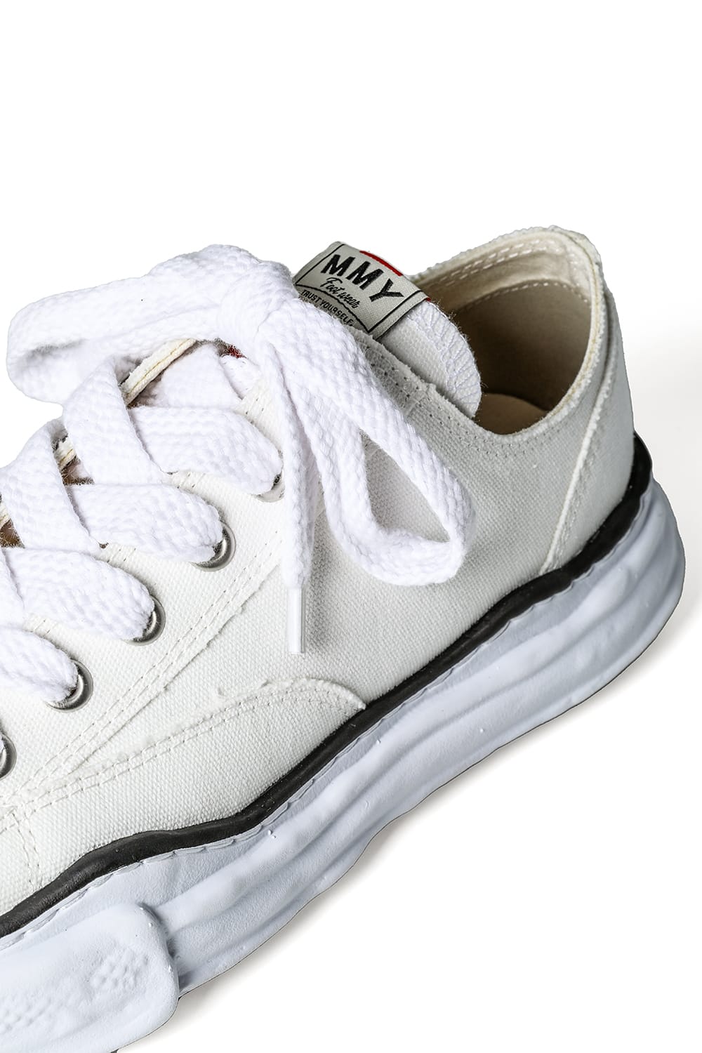 PETERSON Canvas Low Cut Sneaker White