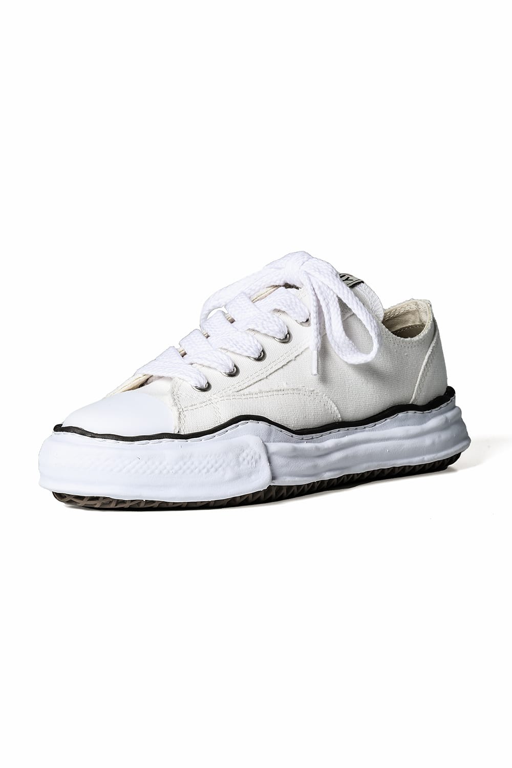 PETERSON Canvas Low Cut Sneaker White
