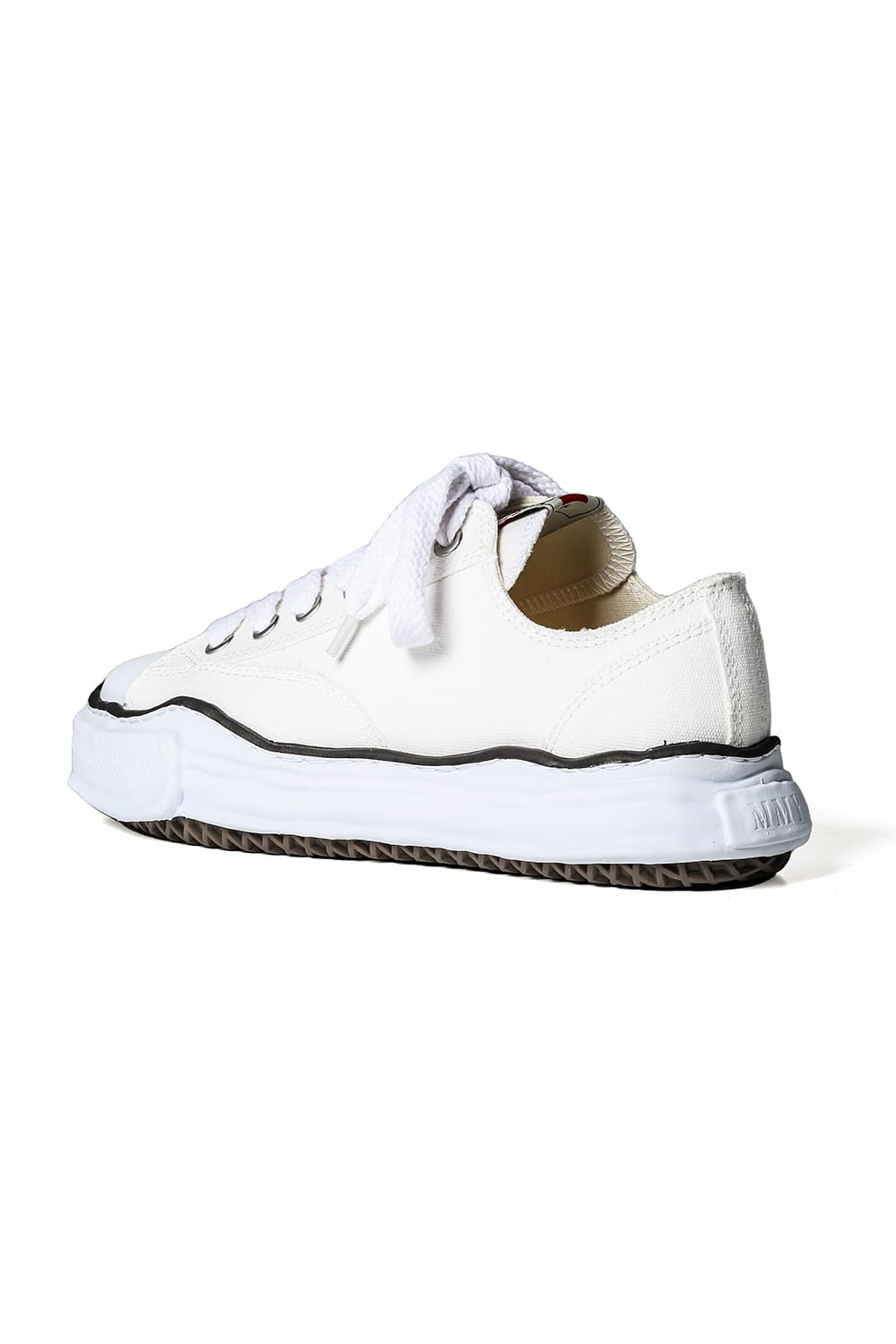PETERSON Canvas Low Cut Sneaker White