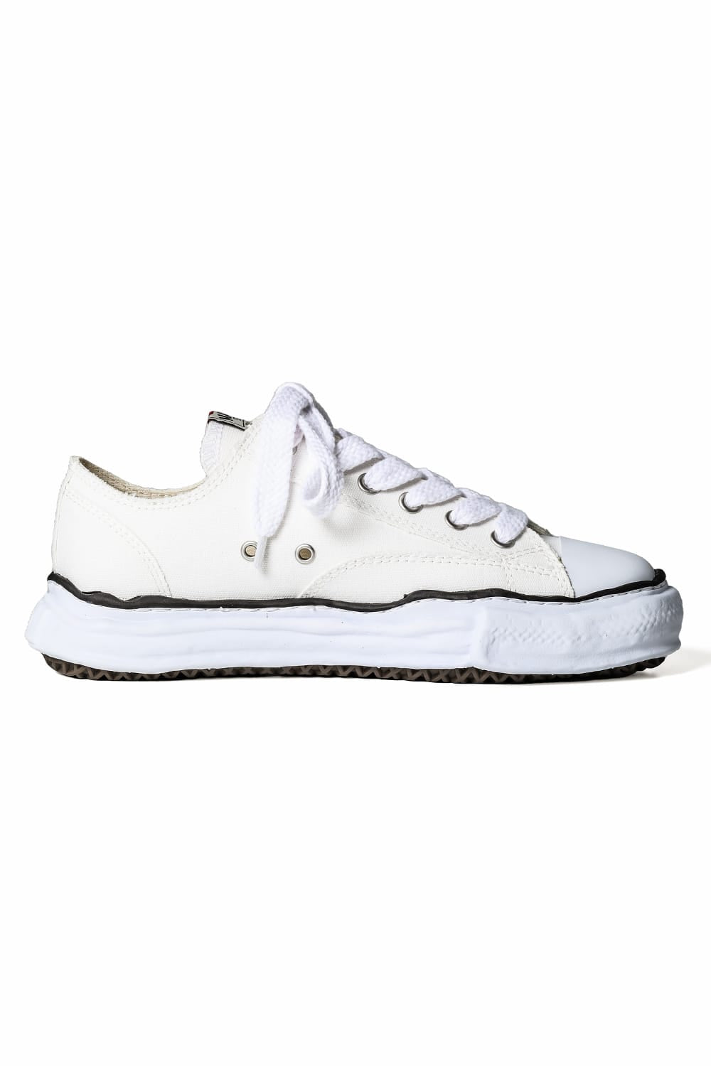 PETERSON Canvas Low Cut Sneaker White