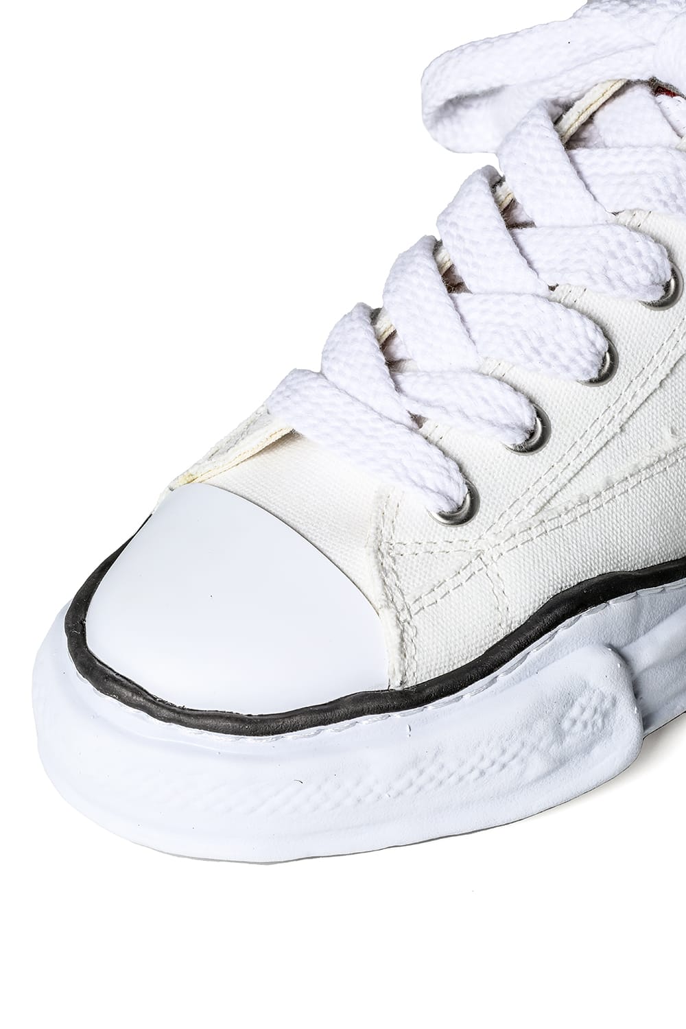 PETERSON Canvas Low Cut Sneaker White