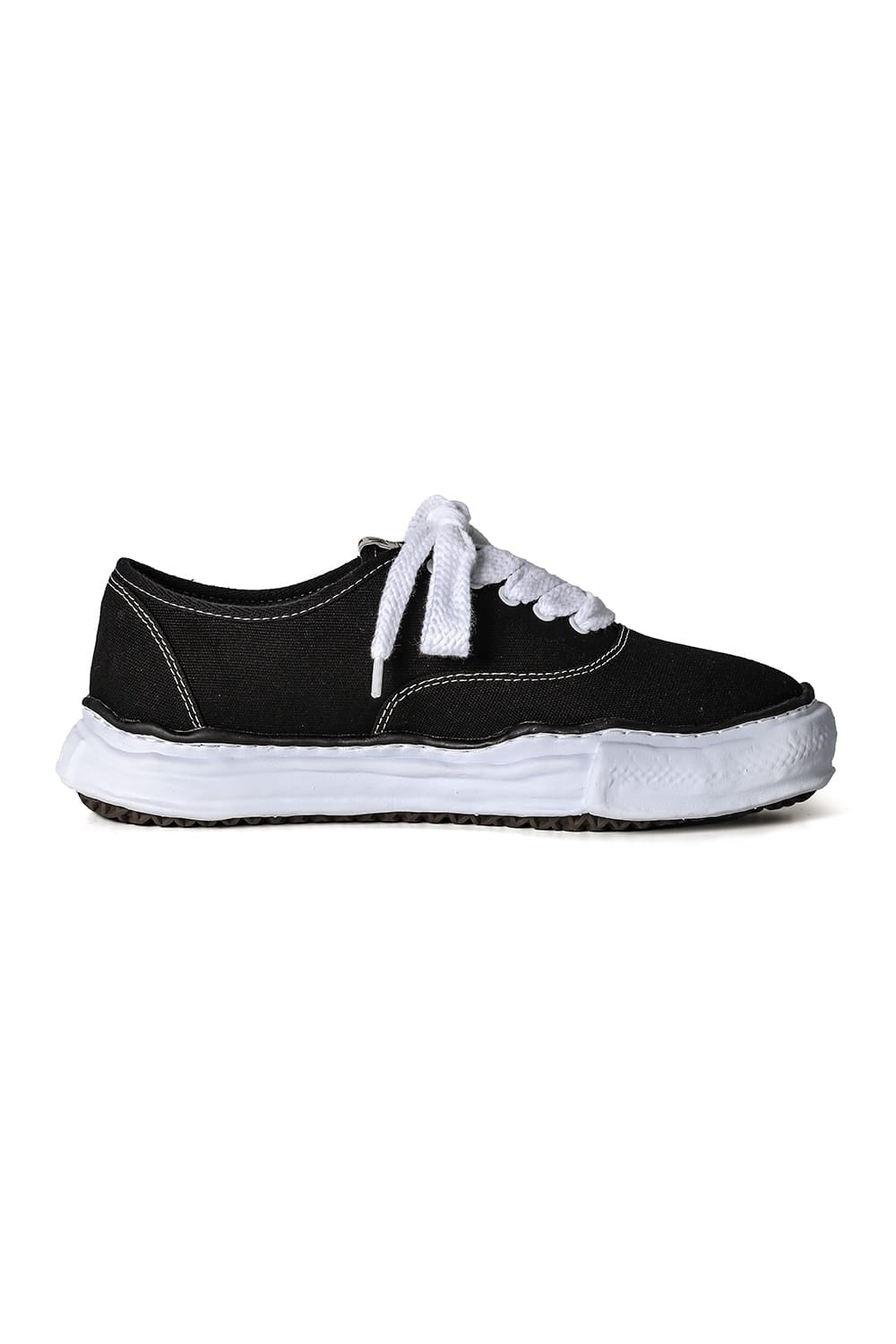 BAKER canvas Low cut sneakers Black