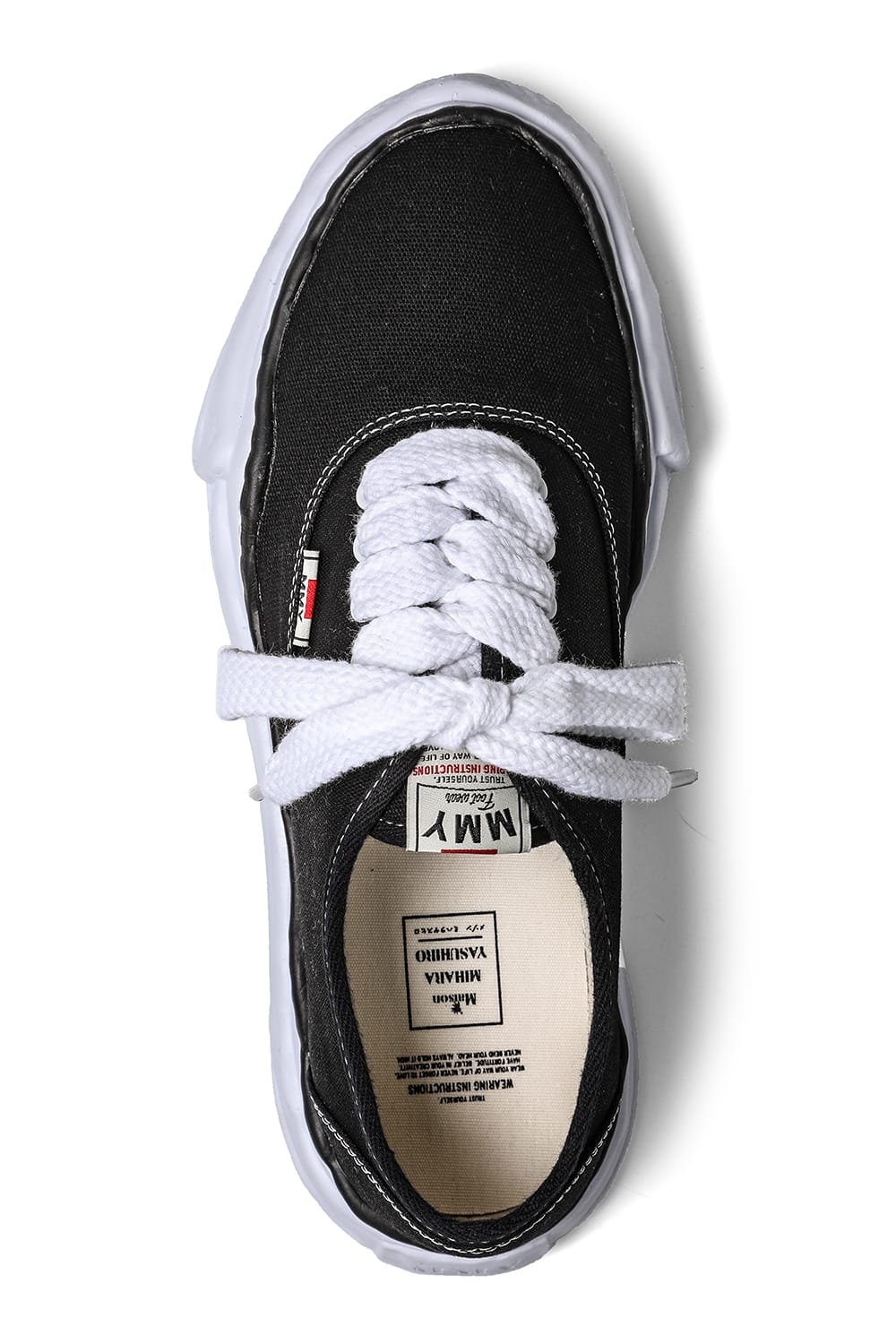 BAKER canvas Low cut sneakers Black