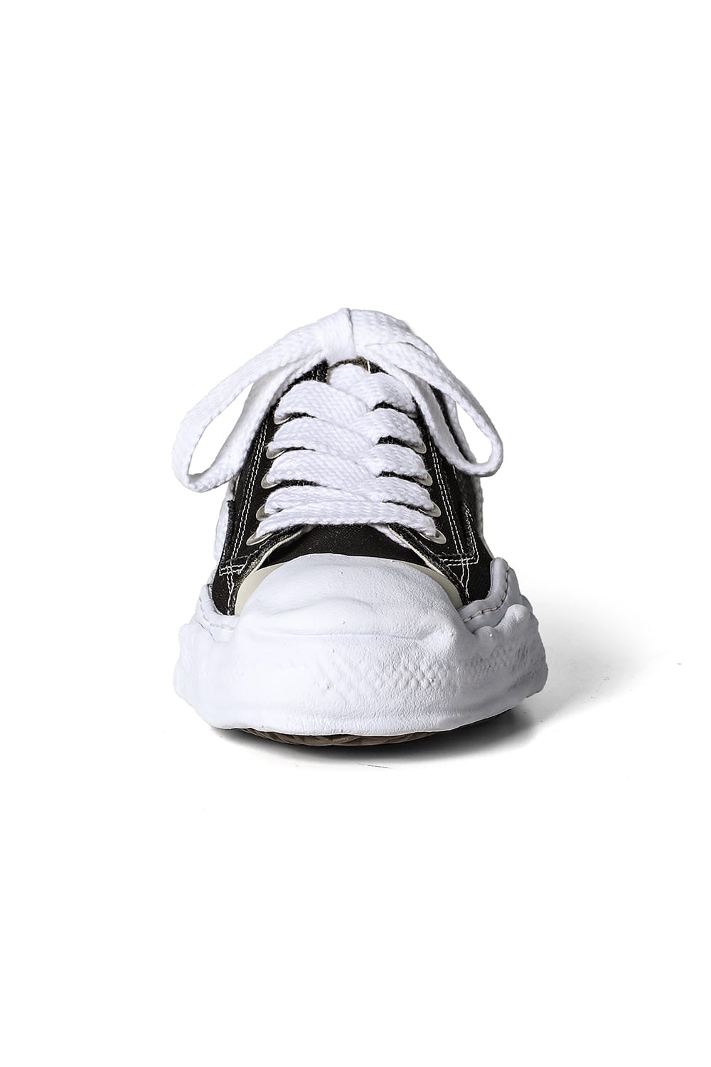 HANK Original sole Toe cap sneaker LOW canvas Black