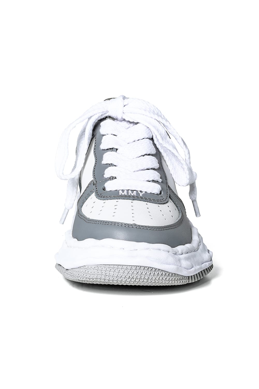 WAYNE Original sole leather Low-Top sneakers Gray / White