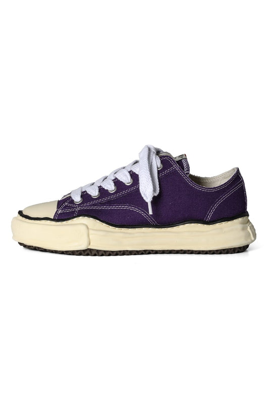 PETERSON canvas Low-cut sneakers  Vintage like sole Purple