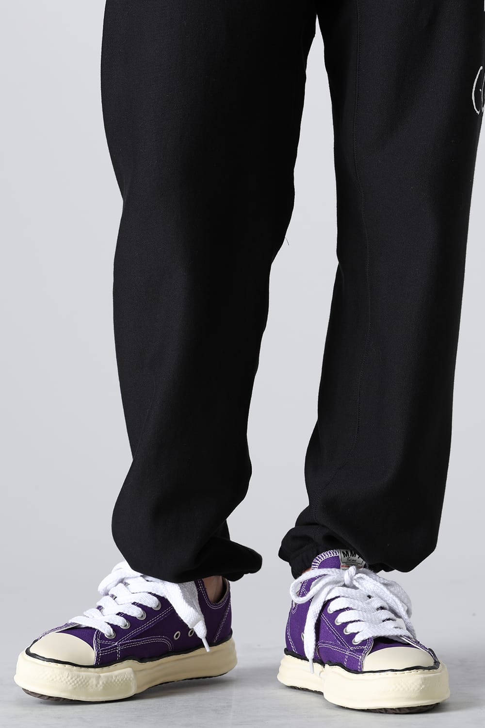 PETERSON canvas Low-cut sneakers  Vintage like sole Purple