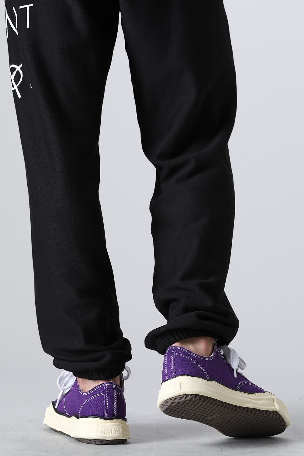 PETERSON canvas Low-cut sneakers  Vintage like sole Purple