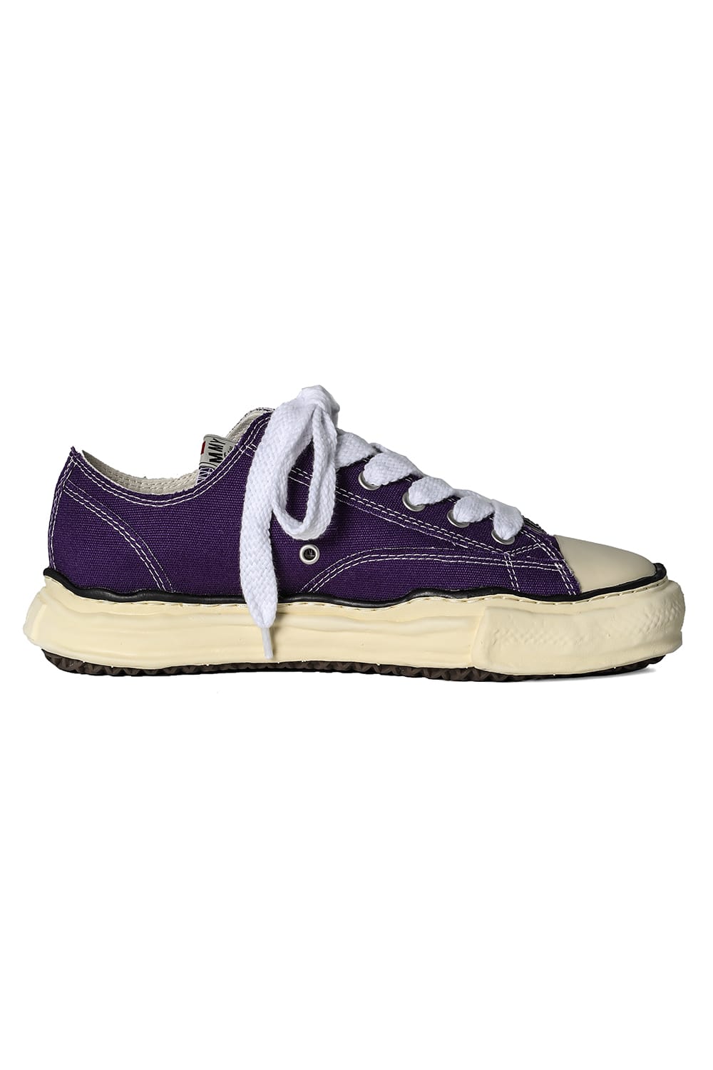 PETERSON canvas Low-cut sneakers  Vintage like sole Purple